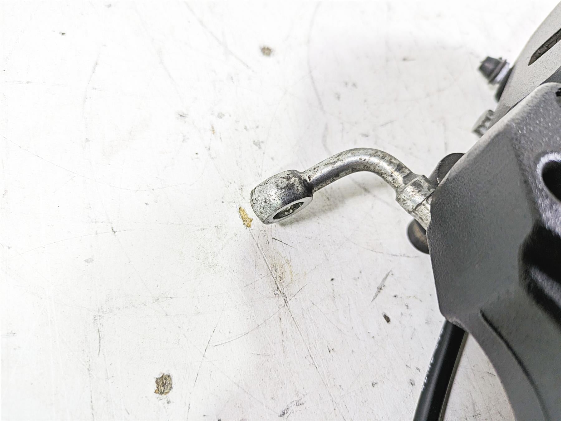 2013 Harley FXDWG Dyna Wide Glide Rear Brake Caliper 25mm + Line 40908-08 {{ shop.shopifyCountryName }} - Mototech271