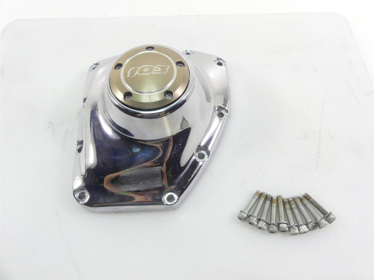 2011 Harley Touring FLTRU Road Glide Engine Side Cam Shaft Cover 103ci 25369-01B {{ shop.shopifyCountryName }} - Mototech271