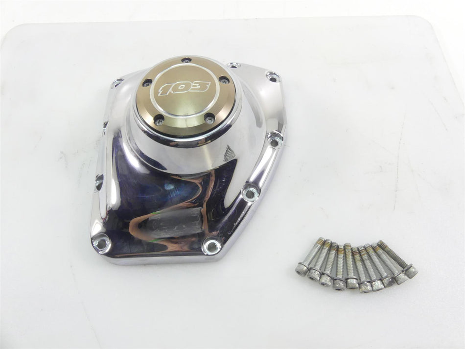 2011 Harley Touring FLTRU Road Glide Engine Side Cam Shaft Cover 103ci 25369-01B {{ shop.shopifyCountryName }} - Mototech271
