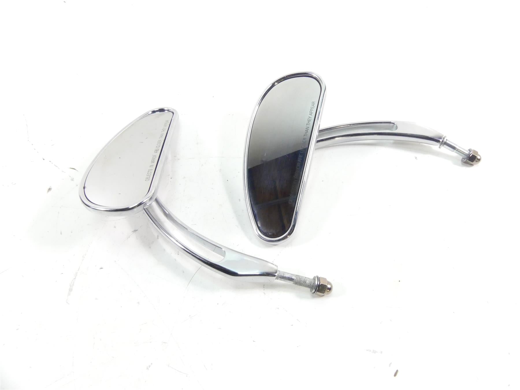 2017 Harley Softail FXSB Breakout Slotted Stem Profile Custom Mirrors 91697-06A | Mototech271