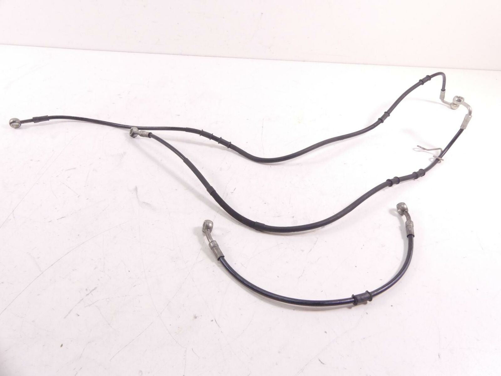2015 Ducati Diavel Carbon Front Abs Brake Line Set 61841191A 61841181B {{ shop.shopifyCountryName }} - Mototech271