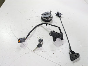 2012 Triumph Daytona 675 Ignition Switch Key Lock Tank Cap Set T2507563