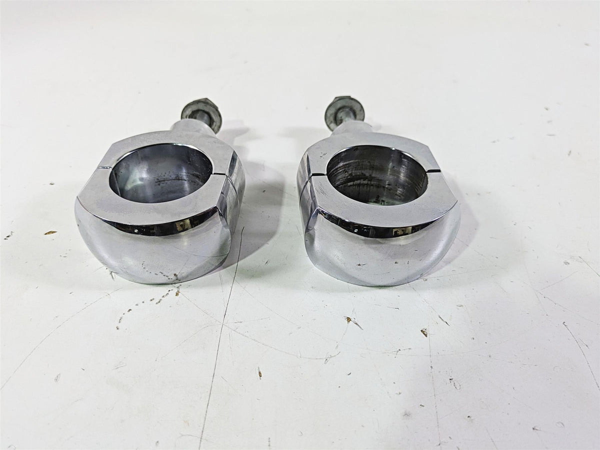 2003 Harley Softail FXSTDI Deuce 100th Aftermarket 2" Handlebar Riser Set {{ shop.shopifyCountryName }} - Mototech271