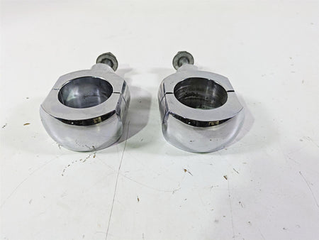 2003 Harley Softail FXSTDI Deuce 100th Aftermarket 2" Handlebar Riser Set {{ shop.shopifyCountryName }} - Mototech271