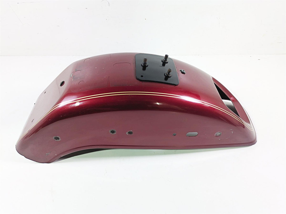 2004 Harley Softail FXSTDI Deuce Rear Fender Lava Red Sunglo & Stripe 59759-00 {{ shop.shopifyCountryName }} - Mototech271