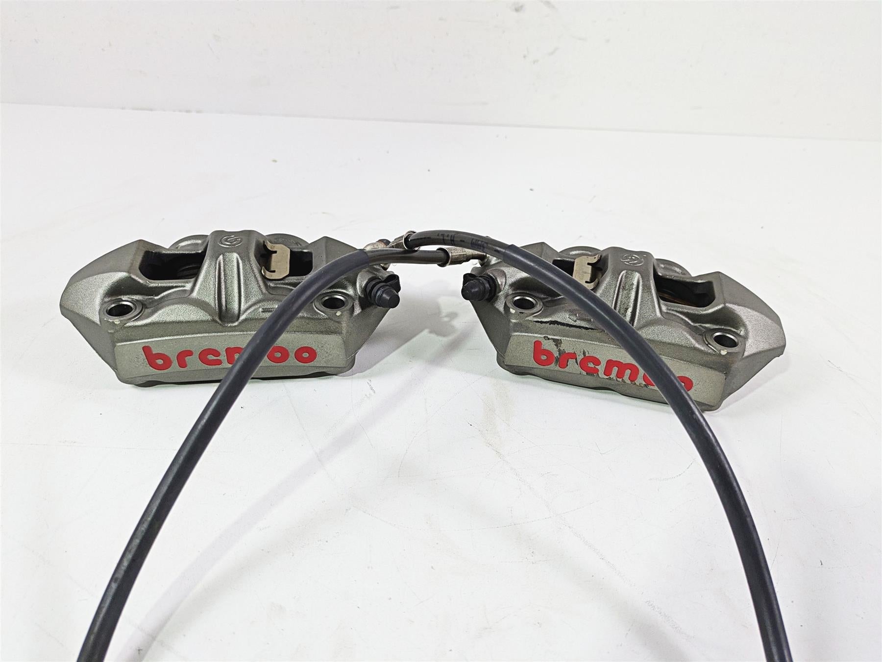 2012 Mv Agusta F4 RR Front Brembo Brake Caliper & Lines Set 8000B1541 8000B1540 | Mototech271