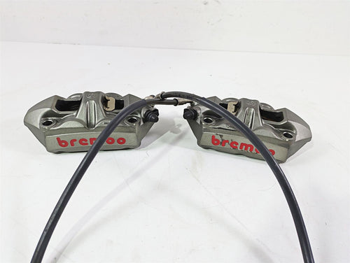 2012 Mv Agusta F4 RR Front Brembo Brake Caliper & Lines Set 8000B1541 8000B1540 | Mototech271