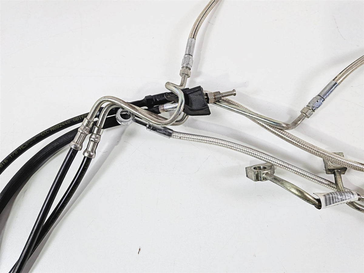 2015 Harley Touring FLTRUSE CVO Road Glide 16" Bar Hydr Clutch Front Brake Line-Mototech271