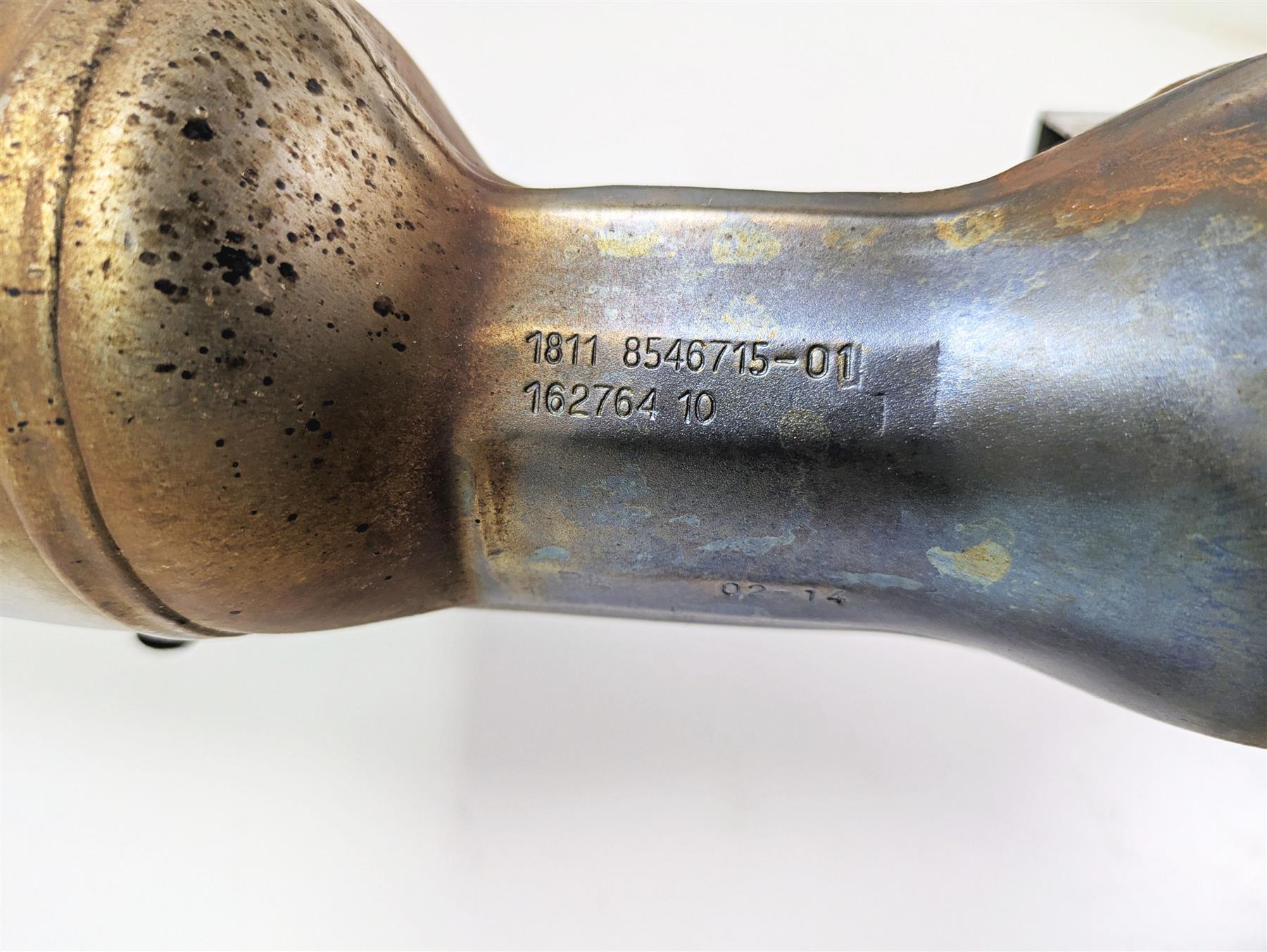 2014 BMW K1600 GTL K48 Right Exhaust Header Manifold + Heat Shield 18518546715 {{ shop.shopifyCountryName }} - Mototech271