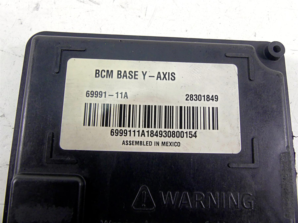 2013 Harley Softail FLSTFB Fat Boy Lo BCM Y-Axis Body Control Module ...