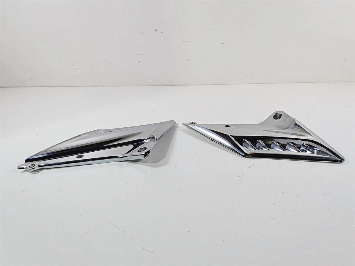 2009 Yamaha Waverunner FX1800 Cruiser Chrome Side Cover Set F1W-U377G-01 {{ shop.shopifyCountryName }} - Mototech271