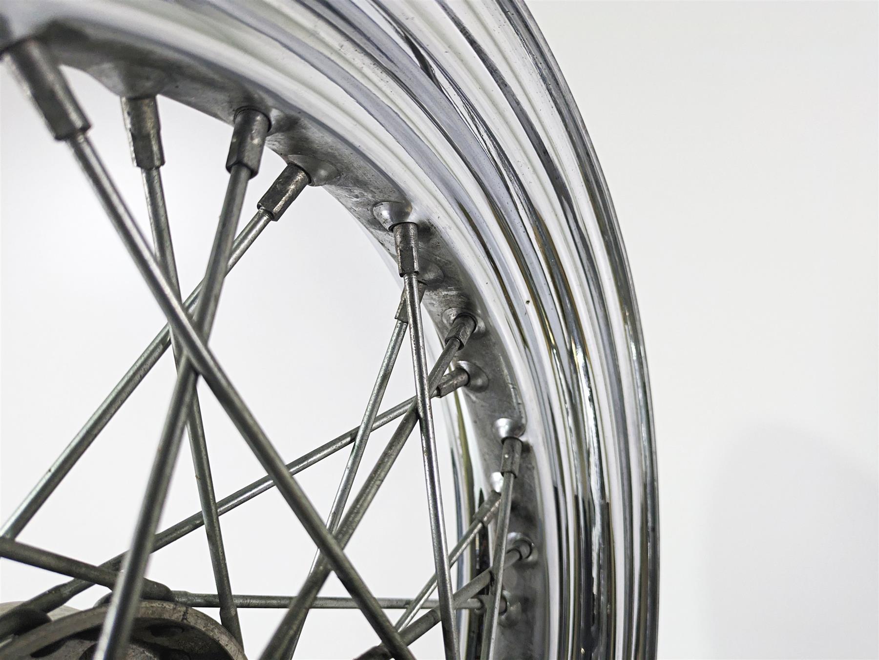 2003 Harley FLSTC Softail Heritage 100th Rear Wheel Rim 15x3 -READ 40700-05A {{ shop.shopifyCountryName }} - Mototech271