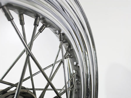 2003 Harley FLSTC Softail Heritage 100th Rear Wheel Rim 15x3 -READ 40700-05A {{ shop.shopifyCountryName }} - Mototech271