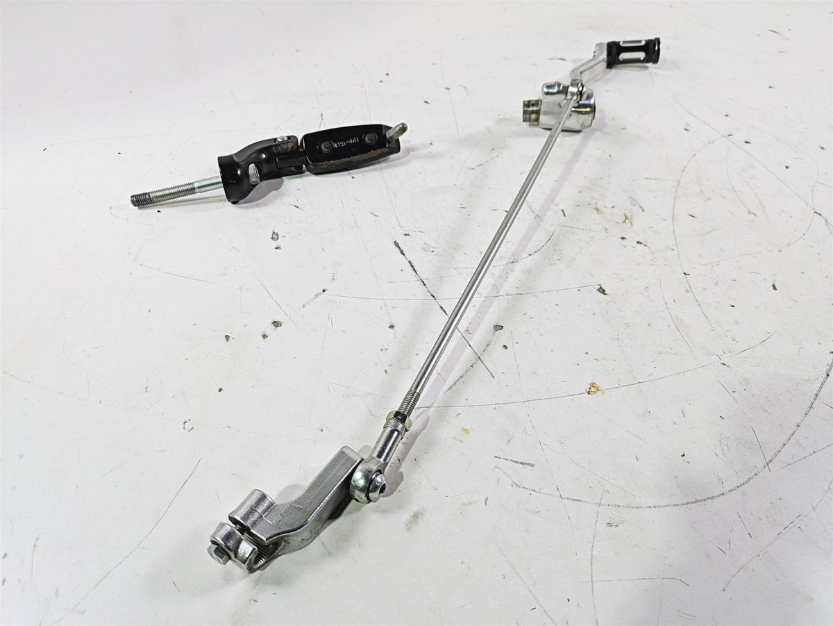 2012 Harley VRSCF Muscle V Rod Left Front Footpeg & Shift Lever 54046-12 {{ shop.shopifyCountryName }} - Mototech271