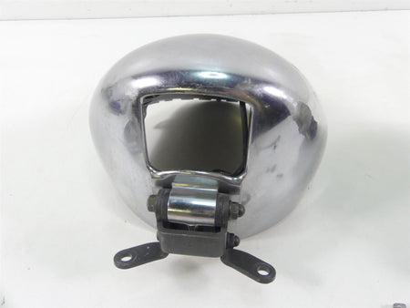 2003 Honda VTX1300 S Headlight Head Light + Chrome Bucket - Read 33120-MEA-671 {{ shop.shopifyCountryName }} - Mototech271
