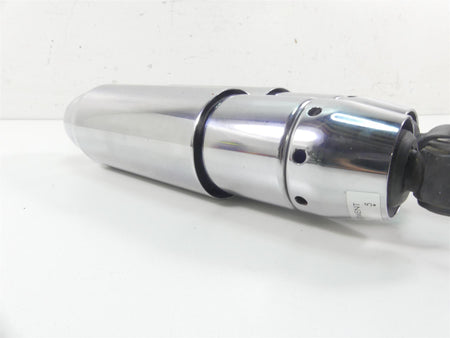 2009 Harley Dyna FXDF SE CVO Fat Bob Rear 12" Chrome Shock Damper Set 54608-04 {{ shop.shopifyCountryName }} - Mototech271
