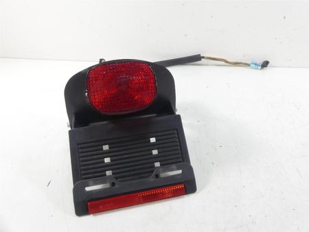 2009 Harley FXDF Dyna Fat Bob Taillight Tail Light & Plate Holder Set 60250-08A {{ shop.shopifyCountryName }} - Mototech271