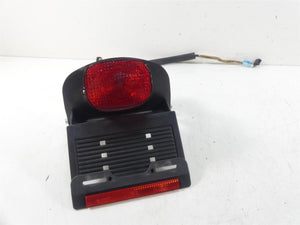 2009 Harley FXDF Dyna Fat Bob Taillight Tail Light & Plate Holder Set 60250-08A | Mototech271