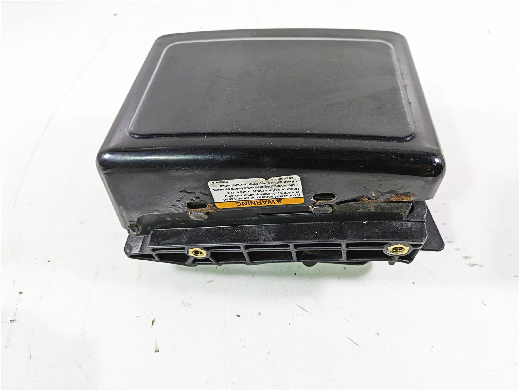 2012 Harley FLD Dyna Switchback Battery Tray Carrier & Cover 70379-06B {{ shop.shopifyCountryName }} - Mototech271