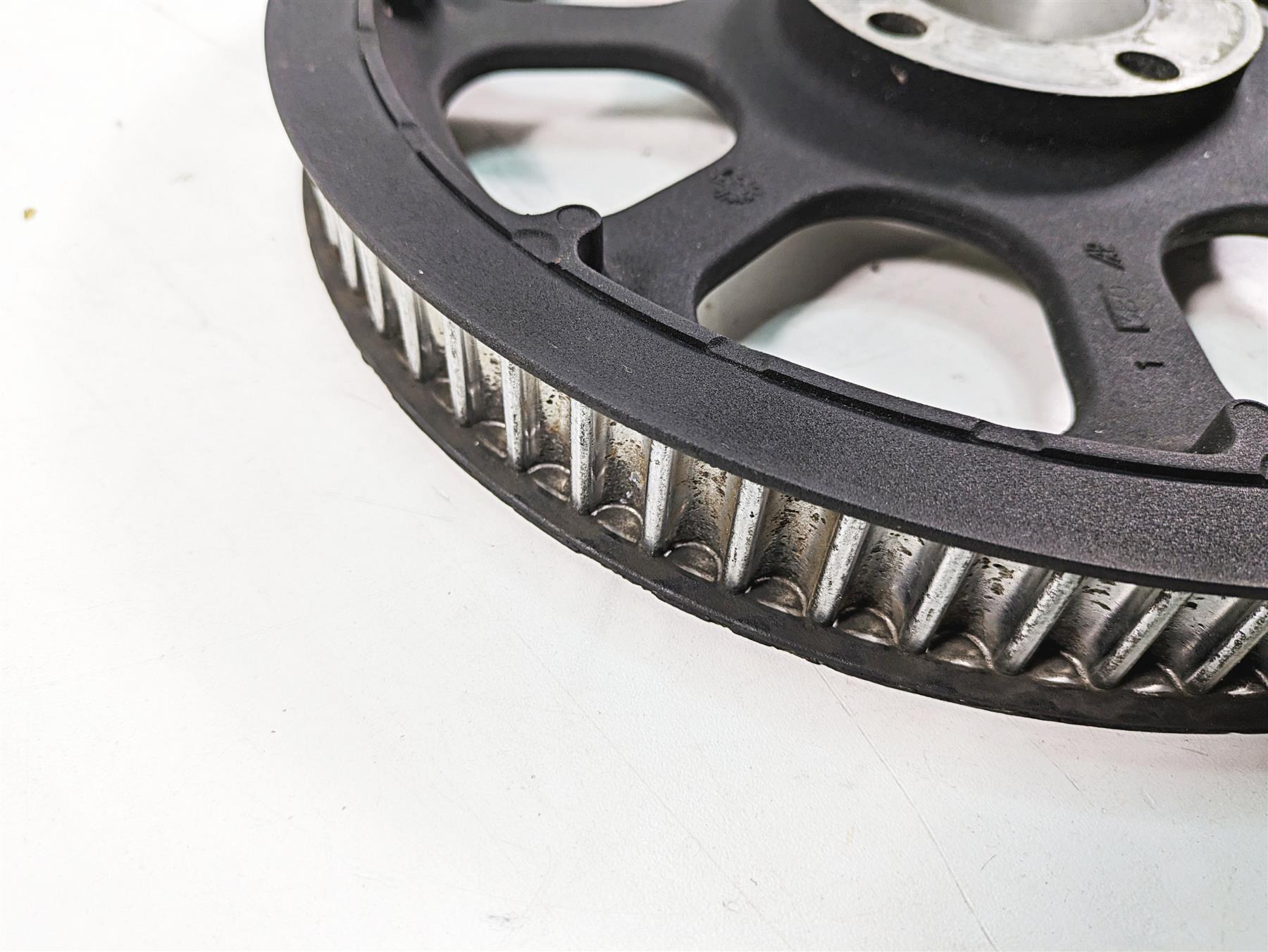 2000 Harley FXSTS Softail Springer Rear Drive Belt Pulley 70T 1-1/8" 40306-00 {{ shop.shopifyCountryName }} - Mototech271