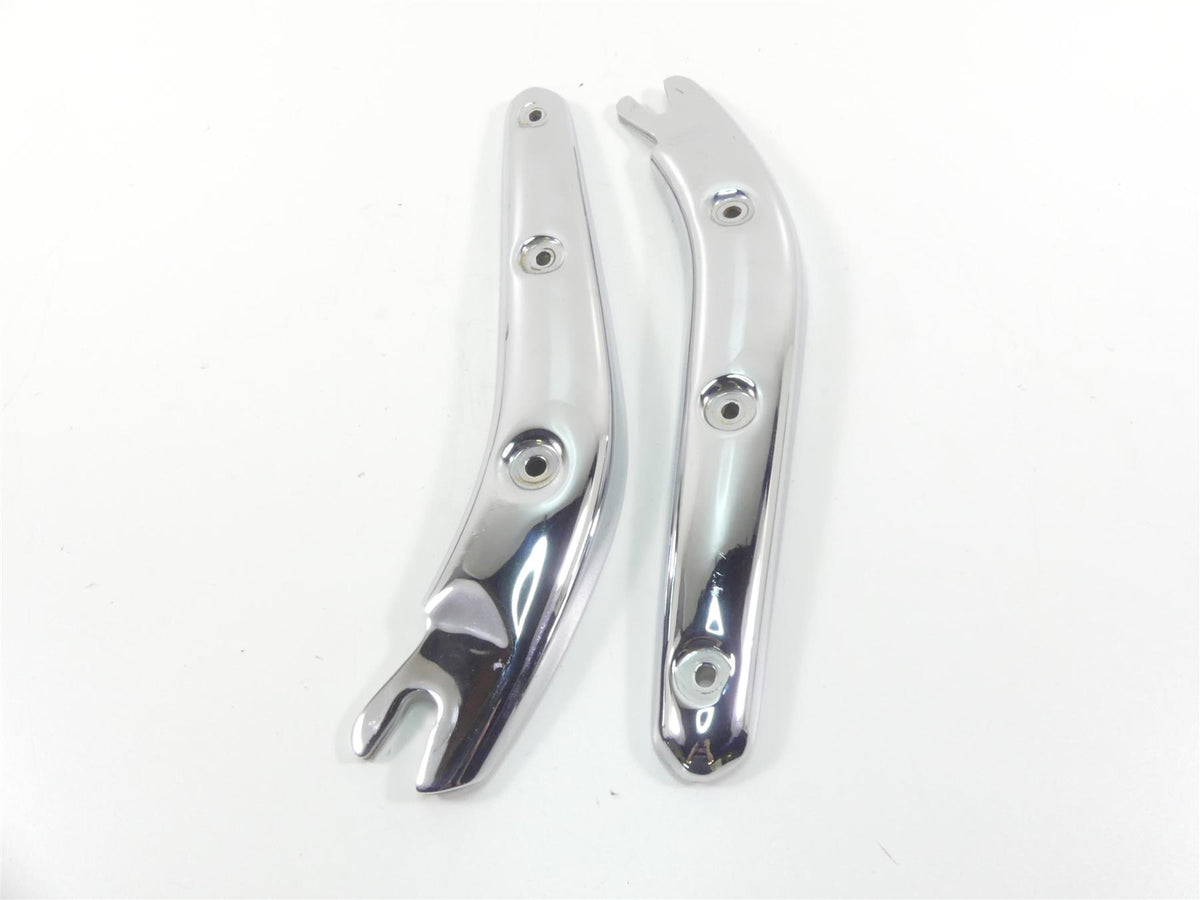 2002 Triumph Bonneville America Rear Fender Chrome Struts Braces Set T2305620 {{ shop.shopifyCountryName }} - Mototech271