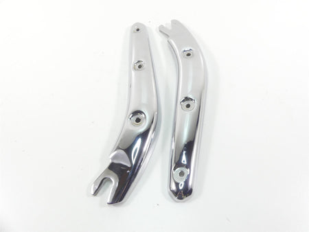 2002 Triumph Bonneville America Rear Fender Chrome Struts Braces Set T2305620 {{ shop.shopifyCountryName }} - Mototech271