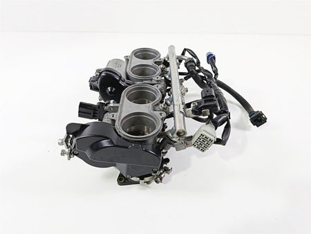 2008 Yamaha YZF R1 RN19 Mikuni Throttle Body Injectors & Wiring 4C8-13750-20-00 {{ shop.shopifyCountryName }} - Mototech271