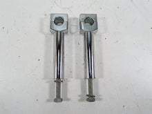 Load image into Gallery viewer, 1999 Harley Dyna FXDL Low Rider 6&quot; Chrome Handlebar Riser Holder Clamps | Mototech271
