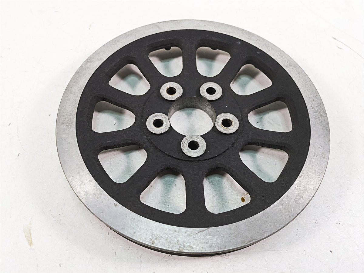 2009 Harley Softail FLSTSB Cross Bones Rear Drive Belt Pulley 66T 7/8 37715-07 {{ shop.shopifyCountryName }} - Mototech271
