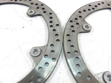 Load image into Gallery viewer, 2016 BMW R1200GS Adv K51 Front Brake Disc Rotor Set 305mm 34118526566
