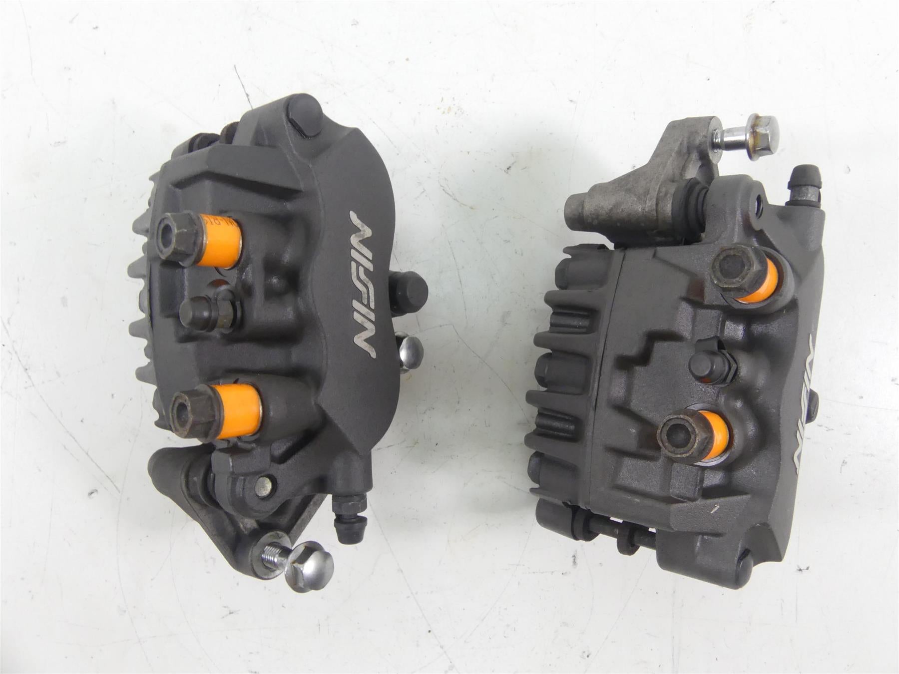 2003 Honda VTX1800 C Nissin Front Brake Caliper Set 45150-MCH-006 45250-MCH-006 {{ shop.shopifyCountryName }} - Mototech271