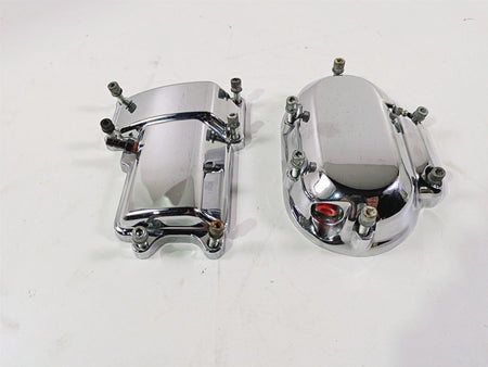 2007 Harley Touring FLHRSE CVO Road King Transmission Chrome Cover Set 34469-06B {{ shop.shopifyCountryName }} - Mototech271