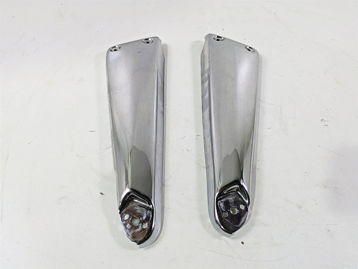2006 Triumph Rocket 3 Rear Chrome Side Guards Covers Struts T2081425 T2081430 {{ shop.shopifyCountryName }} - Mototech271