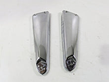 Load image into Gallery viewer, 2006 Triumph Rocket 3 Rear Chrome Side Guards Covers Struts T2081425 T2081430 | Mototech271
