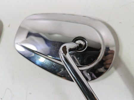 2012 Harley FLD Dyna Switchback Chrome Rear View Mirror Set 91840-03B 91845-03B {{ shop.shopifyCountryName }} - Mototech271