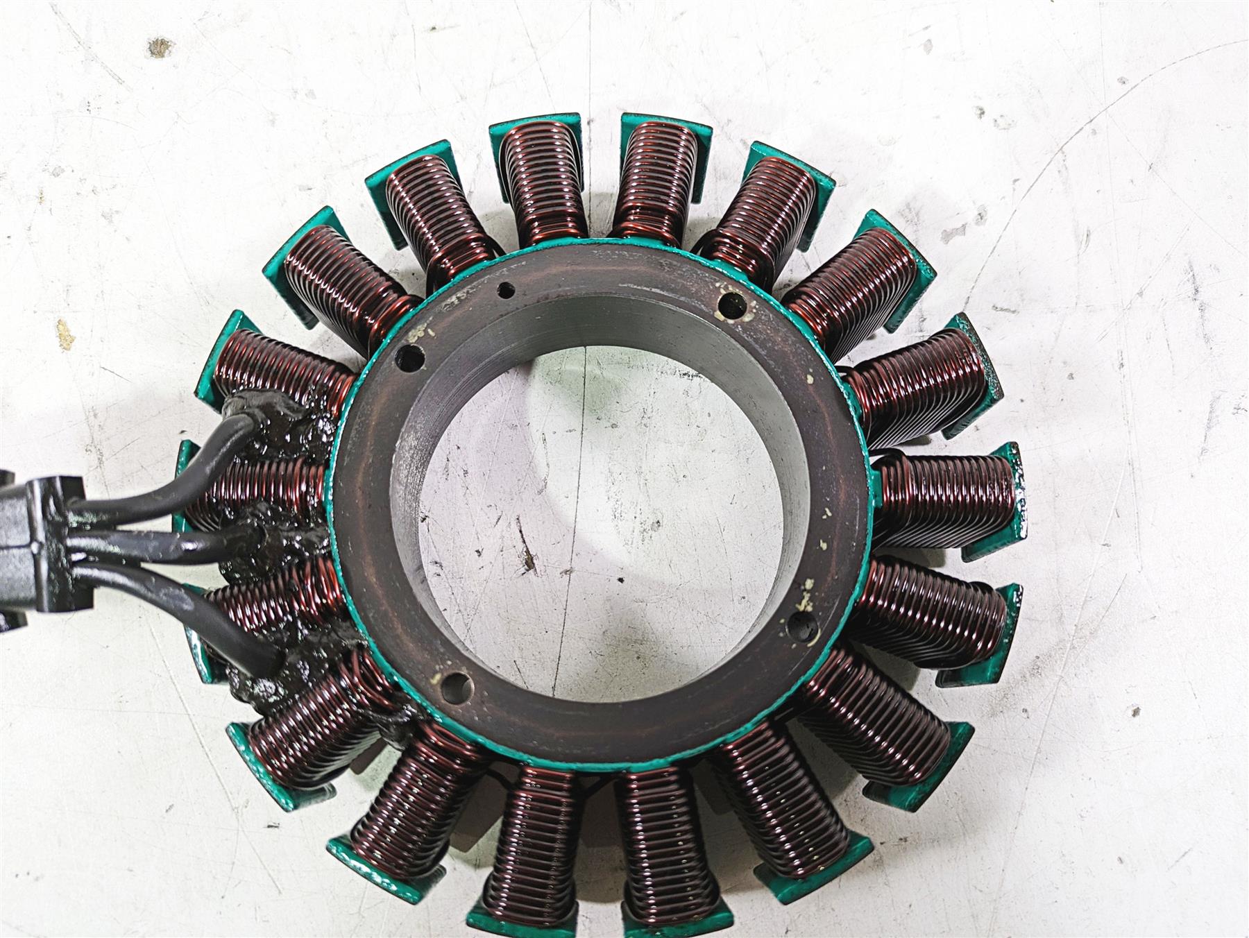 2013 Harley FXDWG Dyna Wide Glide Alternator Generator Stator 30017-08 {{ shop.shopifyCountryName }} - Mototech271