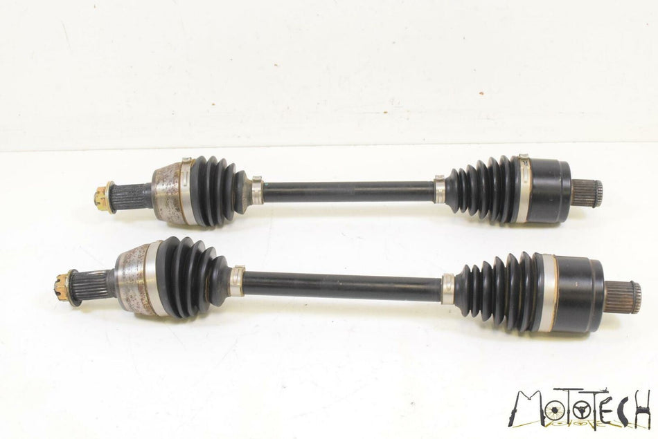 2014 Polaris Sportsman 550 EPS Rear CV Joint Drive Axle SET L&R Assembly 1332642 {{ shop.shopifyCountryName }} - Mototech271