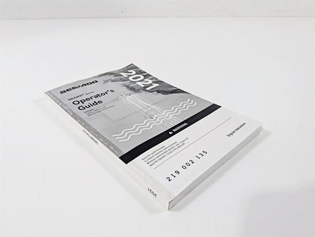 2021 Sea-Doo Spark 900 Trixx Owners Manual Operators Guide 219002135 {{ shop.shopifyCountryName }} - Mototech271