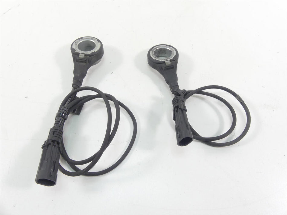 2014 Harley Touring FLHTK Electra Glide Abs Brake Wheel Speed Sensors 40615-08 {{ shop.shopifyCountryName }} - Mototech271
