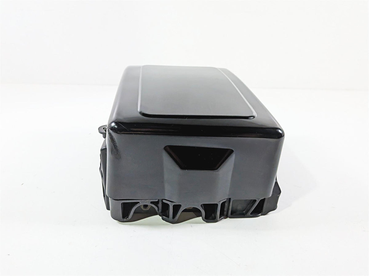 2008 Harley FXDSE CVO Dyna Black Battery Tray & Cover 70379-06B-Mototech271