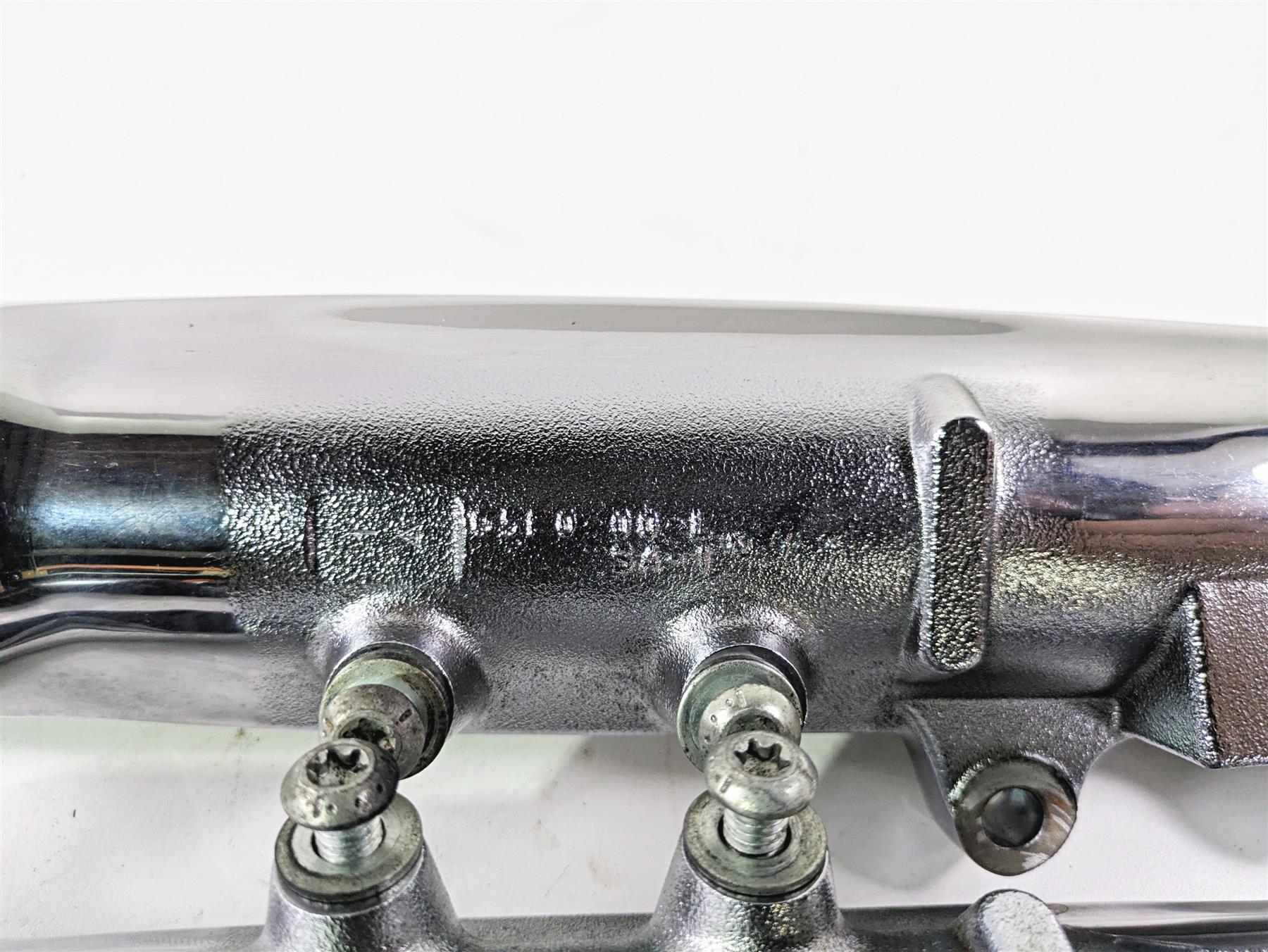 2008 Harley FXCWC Softail Rocker Straight Chrome Front Fork Leg Set 46950-08 {{ shop.shopifyCountryName }} - Mototech271