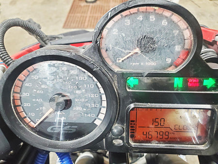 2009 BMW R1200GS K255 Adv Speedometer Gauges Instrument 46k - Read 62117718196 {{ shop.shopifyCountryName }} - Mototech271
