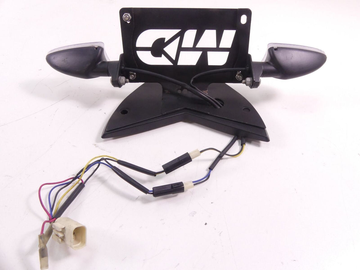 2014 BMW S1000RR K42 HP4 Fender Eliminator Rear Blinker License Plate Holder {{ shop.shopifyCountryName }} - Mototech271