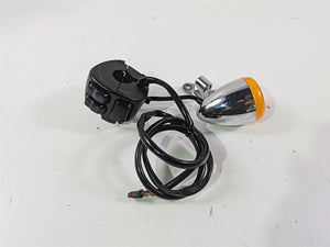 2015 Harley FXDF Dyna Fat Bob Left Hand Control Switch Light Blinker 72943-12A