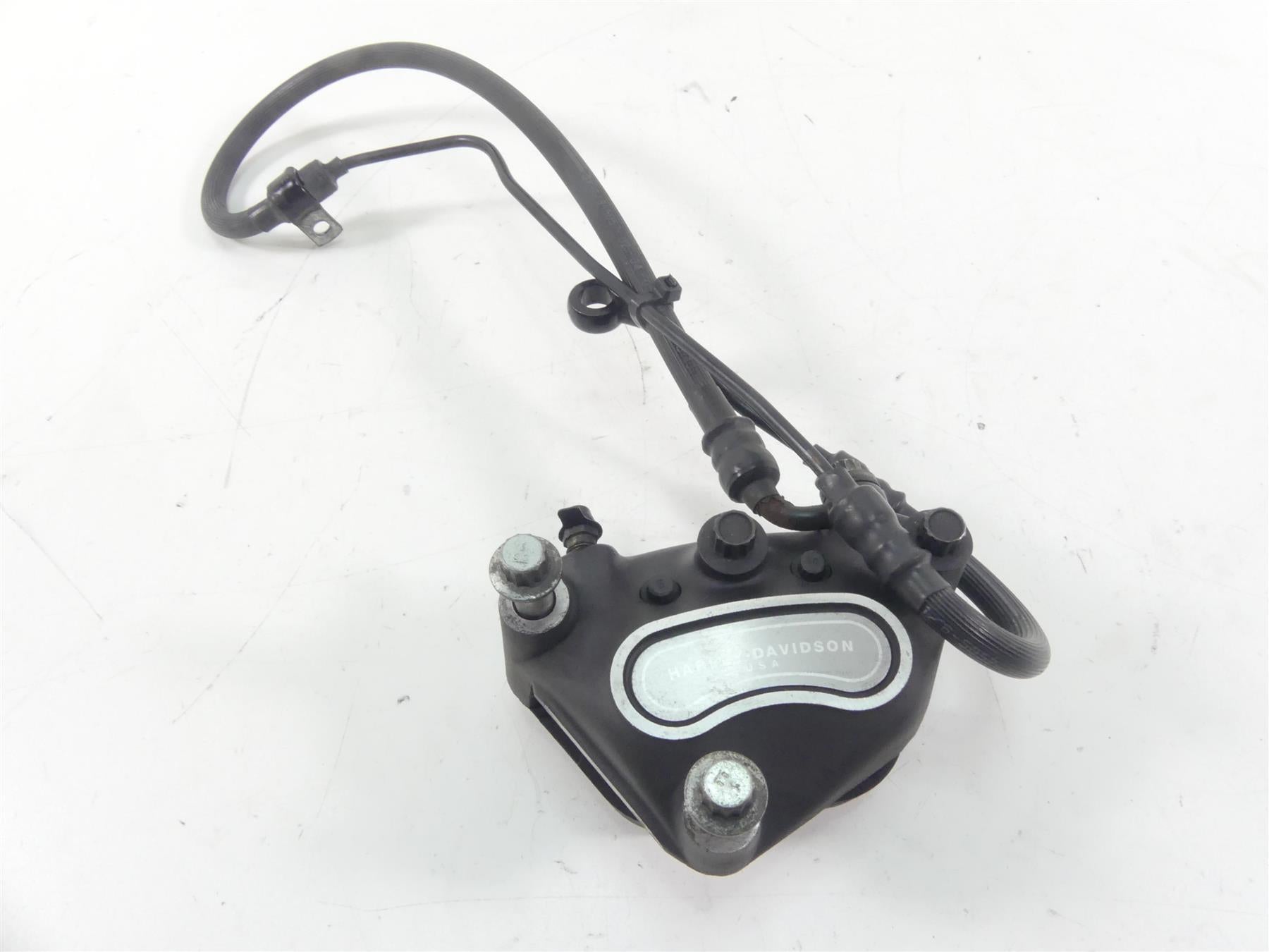 2005 Harley Dyna FXDLI Low Rider Front Brake Caliper & Line 44046-00D {{ shop.shopifyCountryName }} - Mototech271
