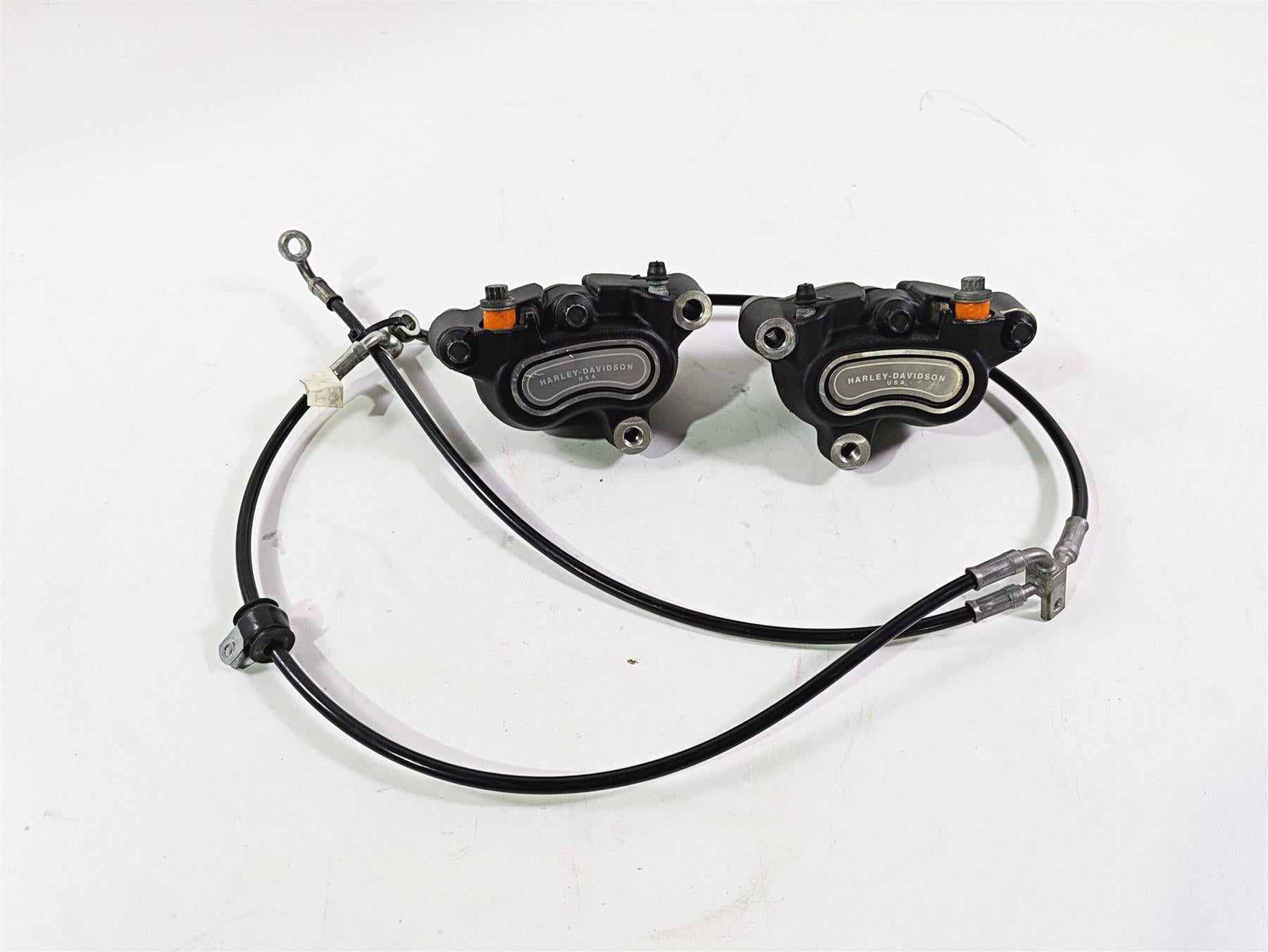 2016 Harley FXDL Dyna Low Rider Front Brake Caliper Set 41300001 41300002 {{ shop.shopifyCountryName }} - Mototech271