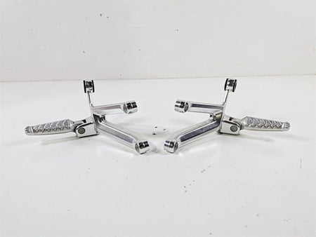2008 Aprilia RSVR 1000 Factory Passenger Foot Peg Set READ AP8154071 AP8154072 {{ shop.shopifyCountryName }} - Mototech271