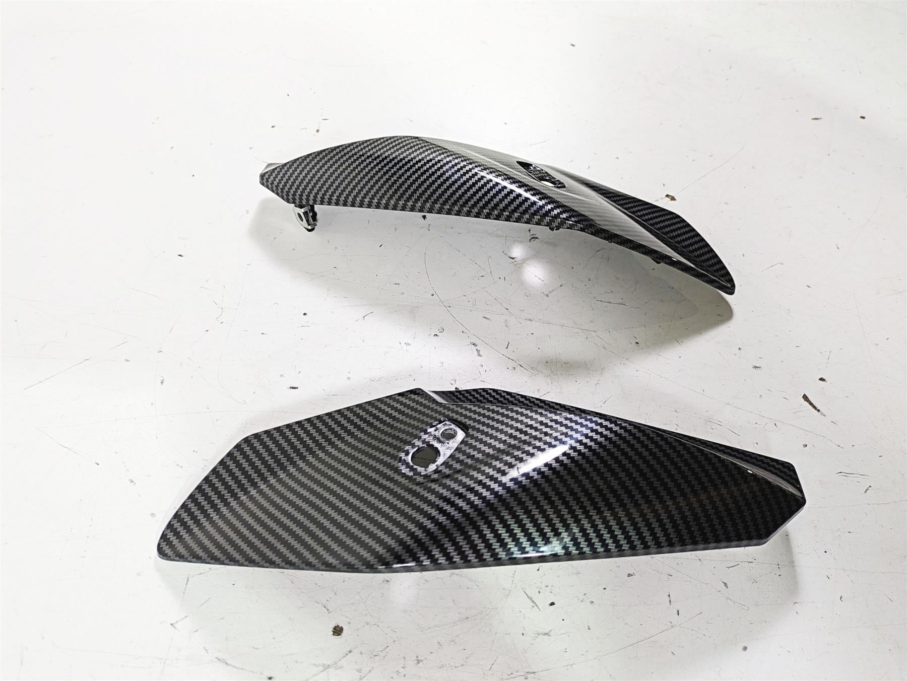 2017 BMW S1000R K47 Front Headlight Carbon Fiber Look Side Cover Fairing Set {{ shop.shopifyCountryName }} - Mototech271