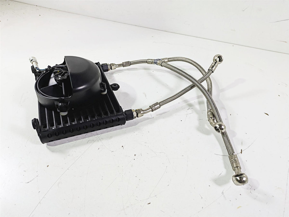 2014 Moto Guzzi California 1400 Touring Oil Cooler Lines & Fan Set B063090 {{ shop.shopifyCountryName }} - Mototech271
