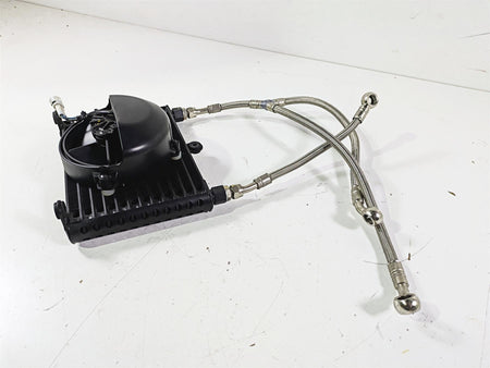 2014 Moto Guzzi California 1400 Touring Oil Cooler Lines & Fan Set B063090 {{ shop.shopifyCountryName }} - Mototech271